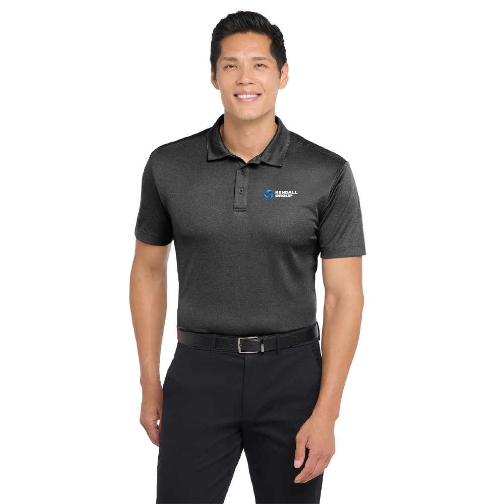 Heathered Silk Touch Performance Polo - Image 3
