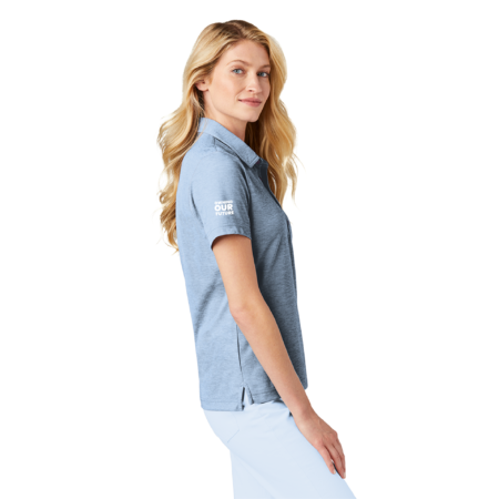 TravisMathew Ladies Oceanside Heather Polo - Image 4