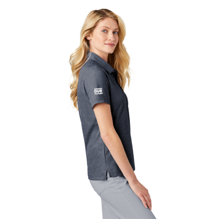 TravisMathew Ladies Oceanside Heather Polo - Image 6
