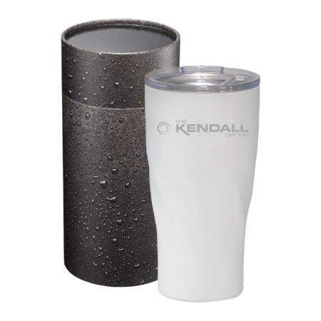 Hugo Copper Tumbler 20oz With Cylindrical Box - Kendall Group Logo - Image 3