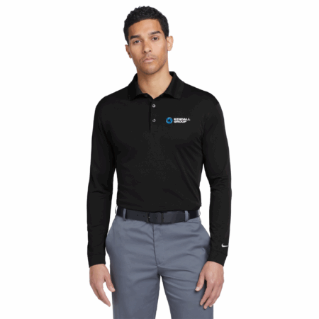 Nike Tall Long Sleeve Dri-FIT Stretch Tech Polo - Image 2