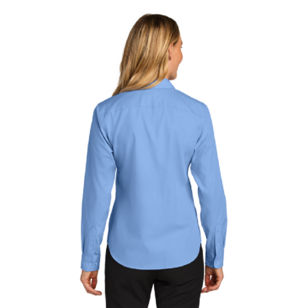 Port Authority® Women’s Long Sleeve Nailhead Easy Care Shirt - Image 5