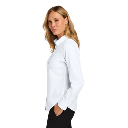 Port Authority® Women’s Long Sleeve Nailhead Easy Care Shirt - Image 7
