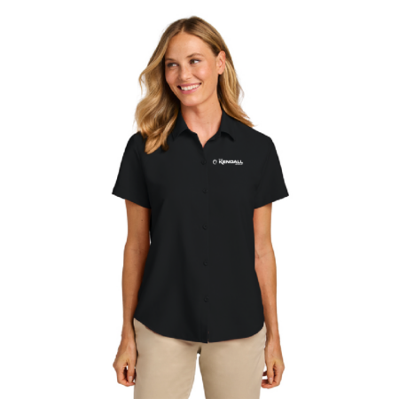 Port Authority® Women’s Short Sleeve UV Dockside Shirt - Image 3