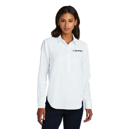 Mercer+Mettle® Women’s Long Sleeve Modern Oxford Shirt - Image 5