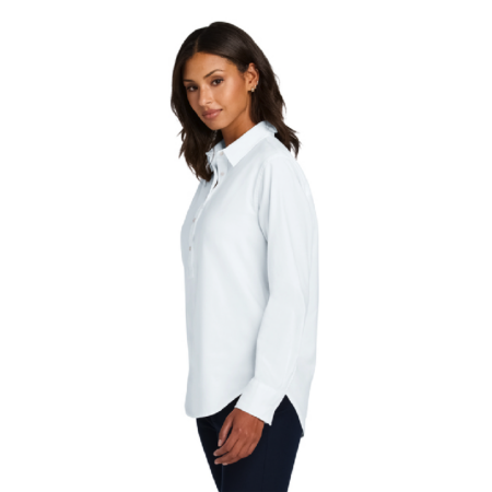 Mercer+Mettle® Women’s Long Sleeve Modern Oxford Shirt - Image 6