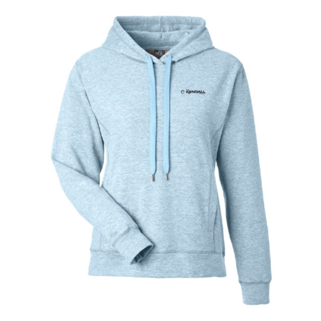 J. America - Women's Electric Fleece Hooded Sweatshirt - Image 2