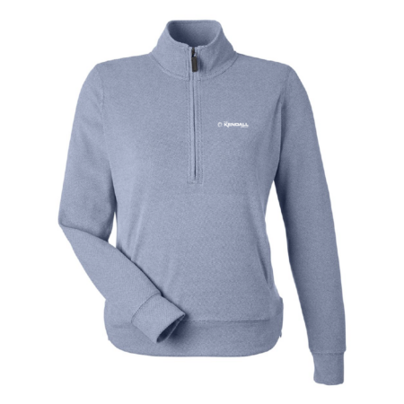 J. America - Women's Element Fleece Quarter-Zip Sweatshirt - Image 5
