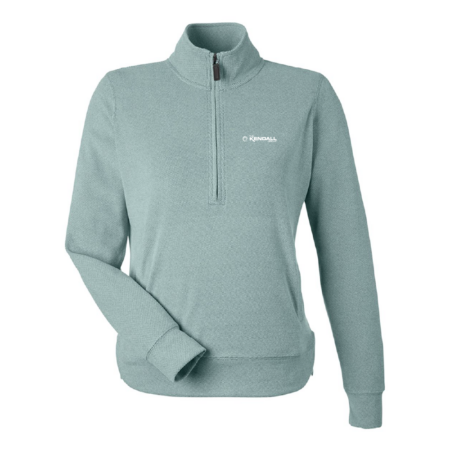 J. America - Women's Element Fleece Quarter-Zip Sweatshirt - Image 6