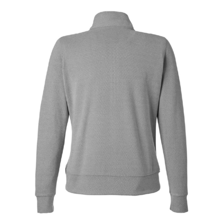 J. America - Women's Element Fleece Quarter-Zip Sweatshirt - Image 2