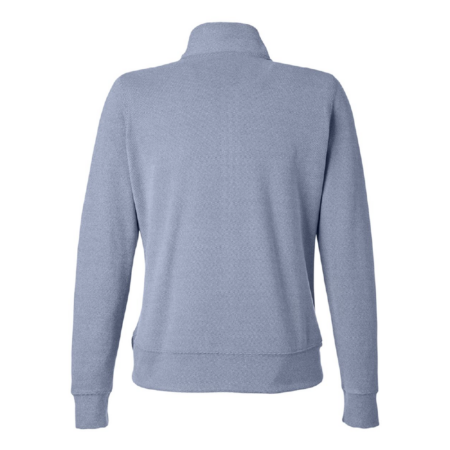 J. America - Women's Element Fleece Quarter-Zip Sweatshirt - Image 3