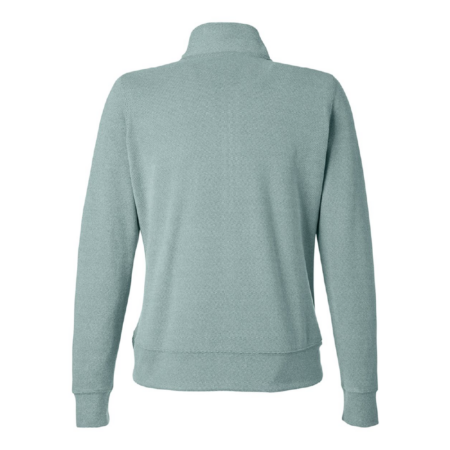 J. America - Women's Element Fleece Quarter-Zip Sweatshirt - Image 4