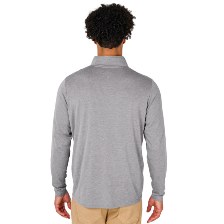 Men's Vista Tri-Blend Quarter Zip - Image 4