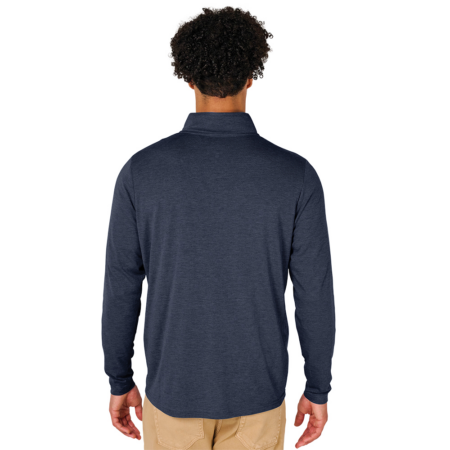 Men's Vista Tri-Blend Quarter Zip - Image 2