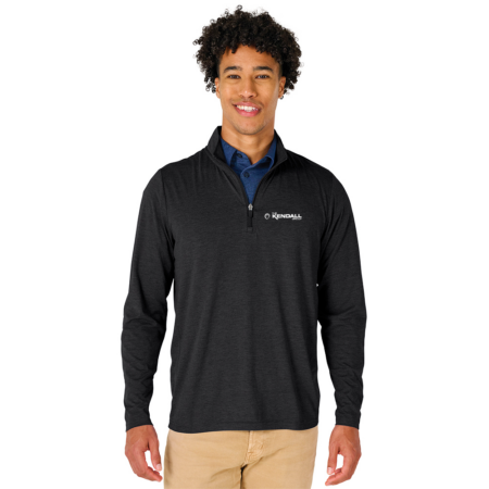 Men's Vista Tri-Blend Quarter Zip - Image 5