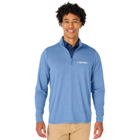 Men's Vista Tri-Blend Quarter Zip - Image 7