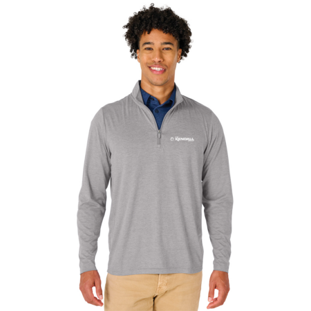 Men's Vista Tri-Blend Quarter Zip - Image 3