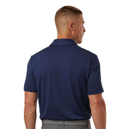Adidas - Textured Stripe Polo - Image 3