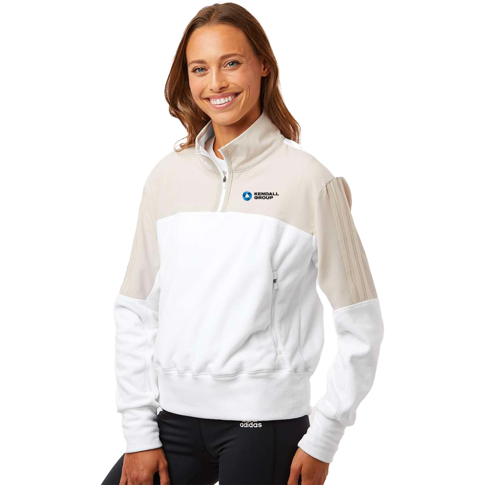 Adidas - Women's Fleece Quarter-Zip Pullover