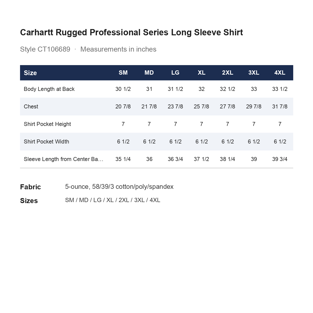 KG26-CT106689-Specs