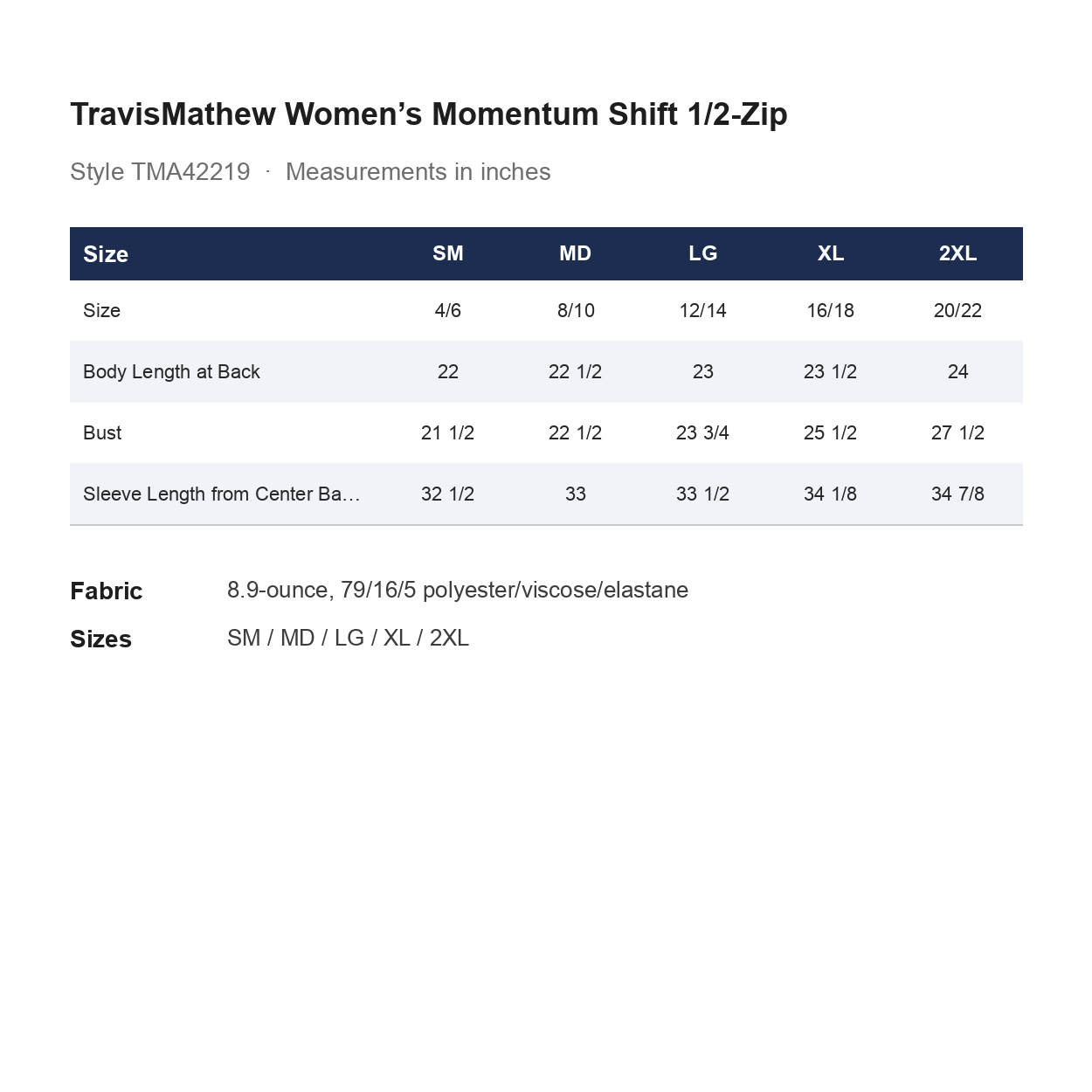 KG26-TMA42219-Specs