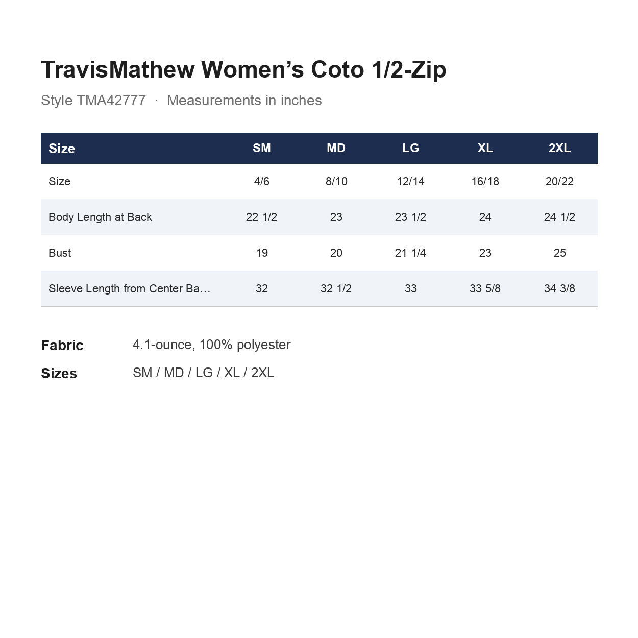 KG26-TMA42777-Specs